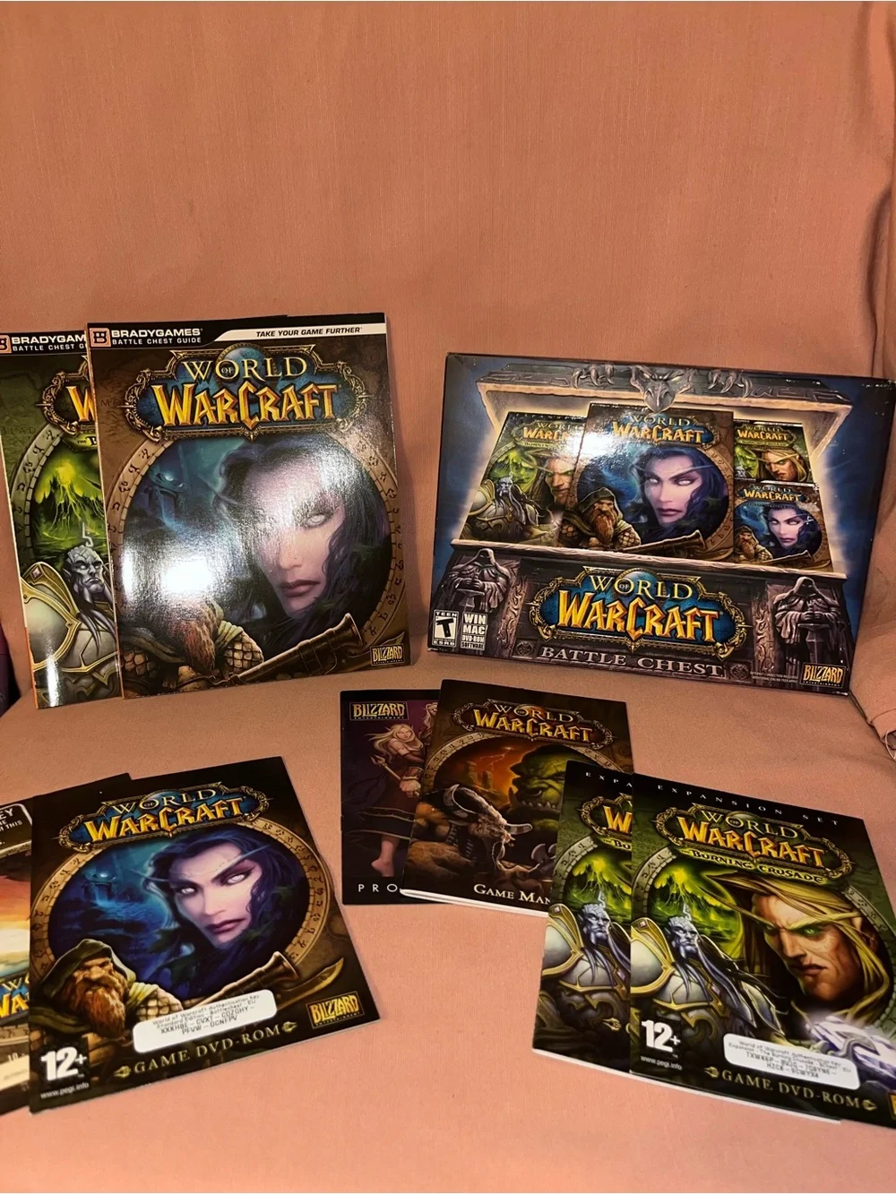 World of Warcraft Battle Chest & Guides - Blue Green Artwork